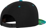 FLEXFIT Hawaiian Snapback Cap mit Muster, Black/Aqua (Hawaiian) One Size, FX6089HW – Bild 4