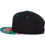 FLEXFIT Hawaiian Snapback Cap mit Muster, Black/Aqua (Hawaiian) One Size, FX6089HW – Bild 5