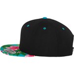 FLEXFIT Hawaiian Snapback Cap mit Muster, Black/Aqua (Hawaiian) One Size, FX6089HW – Bild 5