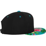 FLEXFIT Hawaiian Snapback Cap mit Muster, Black/Aqua (Hawaiian) One Size, FX6089HW – Bild 6