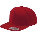 FLEXFIT Snapback Cap aus Wollmischung mit Verschluss, Maroon Kids, FX6089M – Bild 3