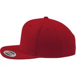 FLEXFIT Snapback Cap aus Wollmischung mit Verschluss, Maroon Kids, FX6089M – Bild 5