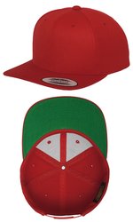 FLEXFIT Snapback Cap aus Wollmischung mit Verschluss, Maroon Kids, FX6089M – Bild 7