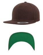 FLEXFIT Snapback Cap aus Wollmischung mit Verschluss – Brown