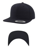 FLEXFIT Snapback Cap aus Wollmischung mit Verschluss, Maroon Kids, FX6089M – Dark Navy/Dark Navy