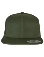 FLEXFIT Snapback Cap aus Wollmischung mit Verschluss, Maroon Kids, FX6089M – Deep Olive