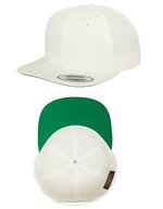 FLEXFIT Snapback Cap aus Wollmischung mit Verschluss, Maroon Kids, FX6089M – Natural