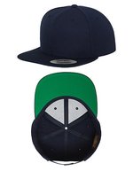 FLEXFIT Snapback Cap aus Wollmischung mit Verschluss, Maroon Kids, FX6089M – Navy