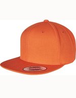 FLEXFIT Snapback Cap aus Wollmischung mit Verschluss, Maroon Kids, FX6089M – Orange