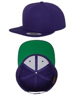 FLEXFIT Snapback Cap aus Wollmischung mit Verschluss, Maroon Kids, FX6089M – Purple