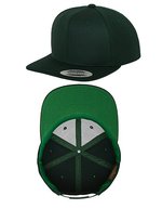 FLEXFIT Snapback Cap aus Wollmischung mit Verschluss, Maroon Kids, FX6089M – Spruce