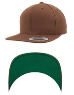 FLEXFIT Snapback Cap aus Wollmischung mit Verschluss, Maroon Kids, FX6089M – Tan