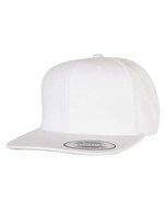 FLEXFIT Snapback Cap aus Wollmischung mit Verschluss, Maroon Kids, FX6089M – White