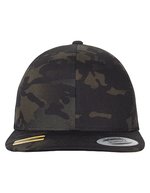 FLEXFIT Snapback Cap Multicam mit Snap-Verschluss – Black Multicam