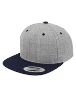 Flexfit Snapback Cap 2-Tone Design, Black/Neon Yellow One Size, FX6089MT – Heather Grey/Navy