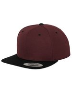 Flexfit Snapback Cap 2-Tone Design, Black/Neon Yellow One Size, FX6089MT – Maroon/Black
