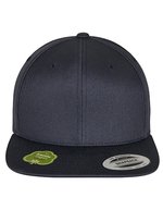 FLEXFIT Snapback aus Bio-Baumwolle, Navy One Size, FX6089OC – Marine fonce