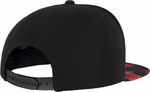 FLEXFIT Casquette Snapback Roses en Mélange de Laine, Black/Red (Roses) One Size, FX6089R – image 4