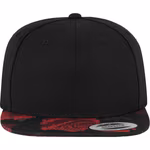 FLEXFIT Casquette Snapback Roses en Mélange de Laine, Black/Red (Roses) One Size, FX6089R – image 5