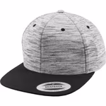 Flexfit Stripes Melange Snapback Cap, Grey (Stripes Melange)/Black One Size, FX6089SC – image 3