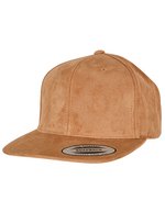 FLEXFIT Wildleder Snapback Cap mit Kunststoffverschluss, Black One Size, FX6089SU – Cachi
