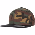 FLEXFIT 2-Tone Camo Snapback Cap con Chiusura Regolabile, Green Camo/Black One Size, FX6089TC – immagine 3