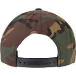 FLEXFIT 2-Tone Camo Snapback Cap mit Verstellverschluss, Green Camo/Black One Size, FX6089TC – Bild 4