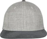FLEXFIT Melange Velour Snapback Cap mit Anpassung, Grey/Grey One Size, FX6089VM – Bild 3