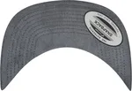 FLEXFIT Melange Velour Snapback Cap mit Anpassung, Grey/Grey One Size, FX6089VM – Bild 7
