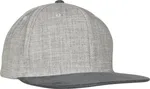 FLEXFIT Melange Velour Snapback Cap mit Anpassung, Grey/Grey One Size, FX6089VM – Bild 8