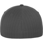Flexfit Pinstripe Cap mit Gummizug, Black/White L/XL, FX6195P – Bild 6