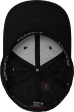 Flexfit Pinstripe Cap mit Gummizug, Black/White L/XL, FX6195P – Bild 7