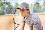 FLEXFIT Glen Check Cap mit verstärkter Front, Black/White L/XL, FX6196 – Bild 1