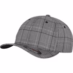 FLEXFIT Glen Check Cap with Reinforced Front, Black/White L/XL, FX6196 – image 3