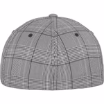 FLEXFIT Glen Check Cap with Reinforced Front, Black/White L/XL, FX6196 – image 8