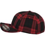 Flexfit Tartan Karo Cap mit Gummizug, Black/Grey L/XL, FX6197 – Bild 5
