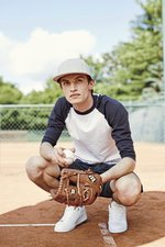 FLEXFIT Premium 210 Fitted Cap mit Flexfit, Heather Grey L/XL (7 1/4 - 7 5/8), FX6210 – Bild 1