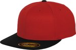 FLEXFIT Premium 210 Fitted Cap in 2-Tone, Black/Grey L/XL (7 1/4 - 7 5/8), FX6210T – Bild 3