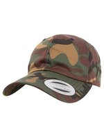 Flexfit Low Profile Baumwollcap mit Verschluss, Dark Navy One Size, FX6245CM – Green Camo
