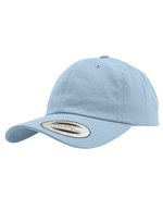 Flexfit Low Profile Baumwollcap mit Verschluss, Dark Navy One Size, FX6245CM – Light Blue