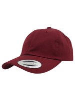 Flexfit Low Profile Baumwollcap mit Verschluss, Dark Navy One Size, FX6245CM – Maroon
