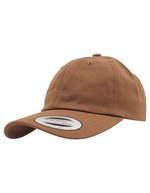 Flexfit Low Profile Baumwollcap mit Verschluss, Dark Navy One Size, FX6245CM – Tan