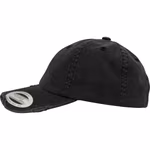 FLEXFIT Casquette Profil Bas Destroyed avec Fermeture en Laiton, Black One Size, FX6245DC – image 4