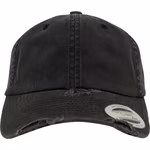 FLEXFIT Casquette Profil Bas Destroyed avec Fermeture en Laiton, Black One Size, FX6245DC – image 5