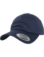 FLEXFIT Niedrigprofiliertes Bio-Baumwollcap mit Flexfit, Burnt Olive One Size, FX6245OC – Blu navy