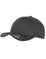 FLEXFIT Wooly Combed Cap mit Gummizug, Black L/XL, FX6277 – Grigio scuro