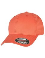FLEXFIT Wooly Combed Cap mit Gummizug, Black L/XL, FX6277 – Spicy Arancione