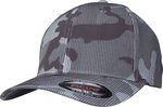 Flexfit Camo Stripe Cap mit 6-Panel-Design, Dark Camo L/XL, FX6277CS – Bild 1