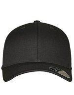 Flexfit Wooly Combed Cap mit Anpassung, Black One Size, FX6277DC – Black/Black