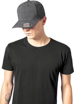 Fine Melange Flexfit Cap with 6 Panels – Bild 1